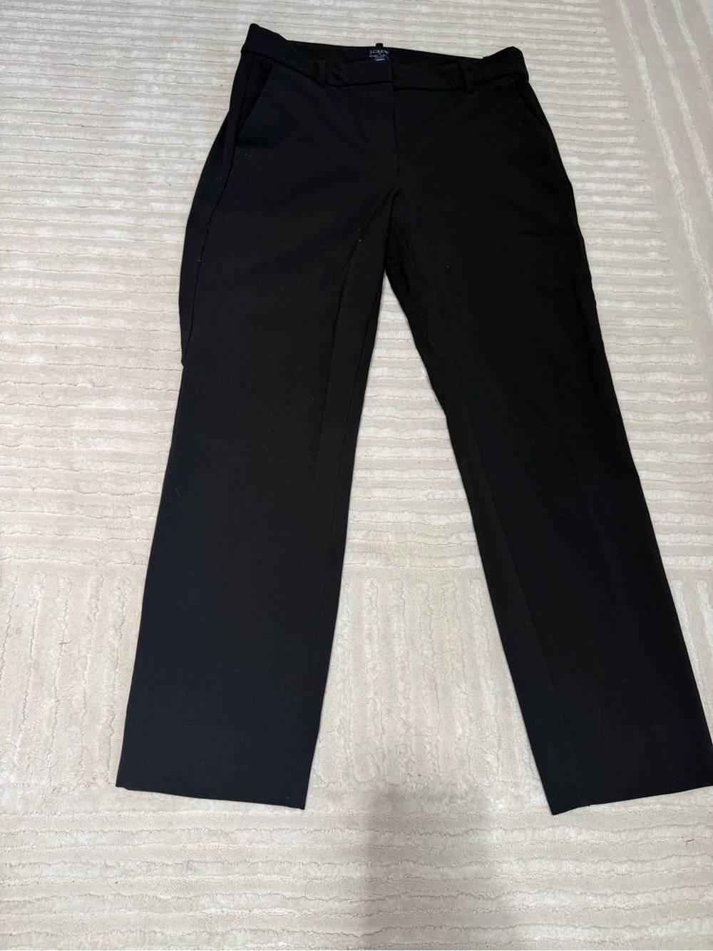 J.Crew Ruby Crop Pants Women’s Size 6 Black Cropped Career Workwear Trousers